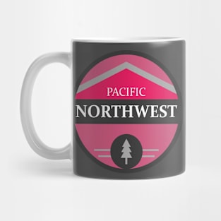 Pacific Northwest - pink version Mug